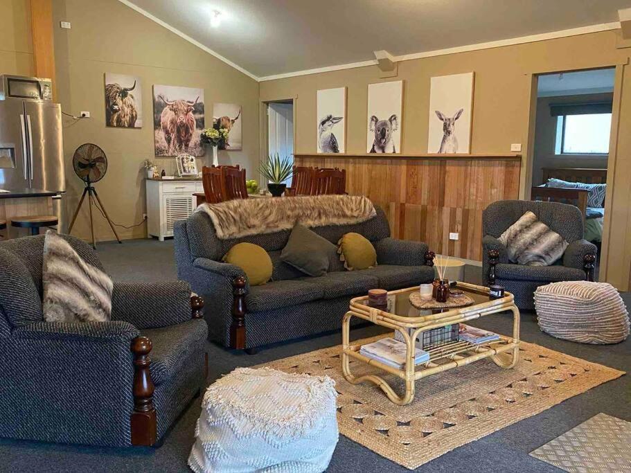 Great Lakes Wilderness Three Bedroom Home Miena Bagian luar foto